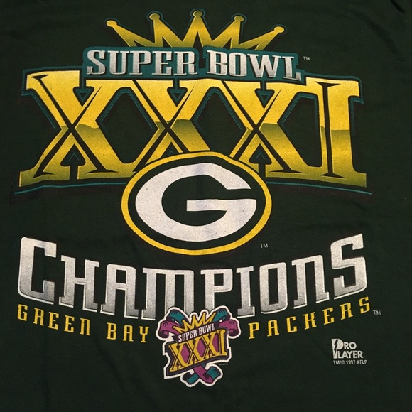 NWT ‘97 Packers Superbowl Tee S - Picture 2 of 6